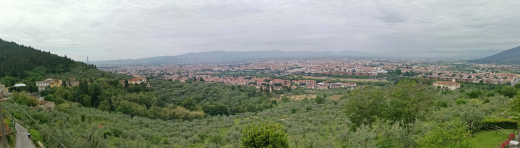 La Terrazza Agriturismo Vista panoramica dal borgo di Filettole